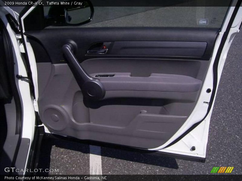 Taffeta White / Gray 2009 Honda CR-V LX