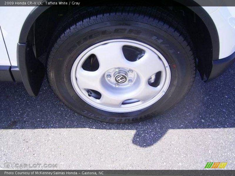 Taffeta White / Gray 2009 Honda CR-V LX