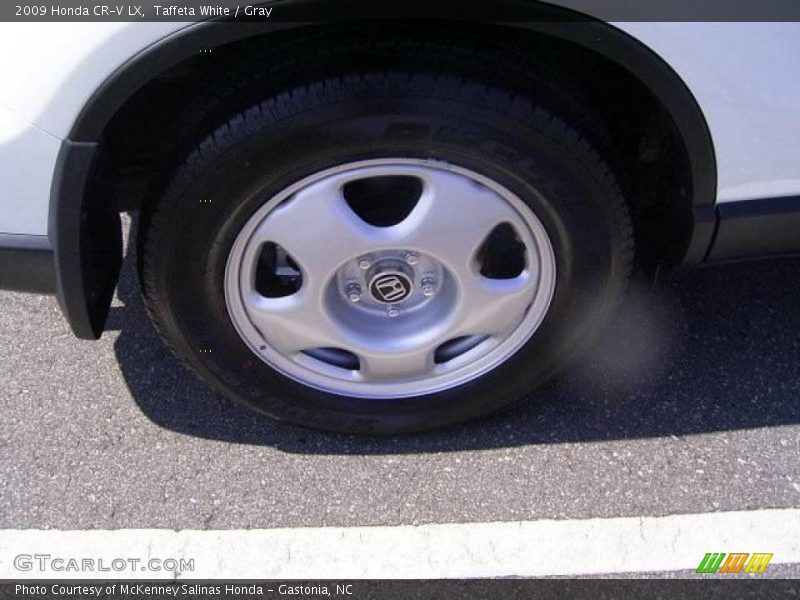 Taffeta White / Gray 2009 Honda CR-V LX