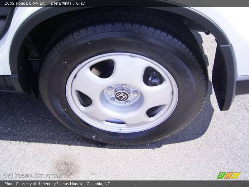 Taffeta White / Gray 2009 Honda CR-V LX