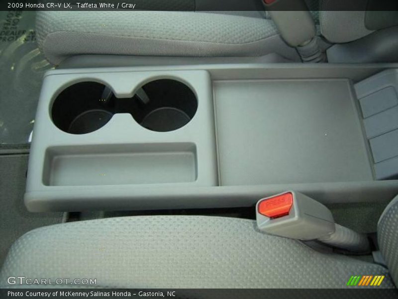 Taffeta White / Gray 2009 Honda CR-V LX
