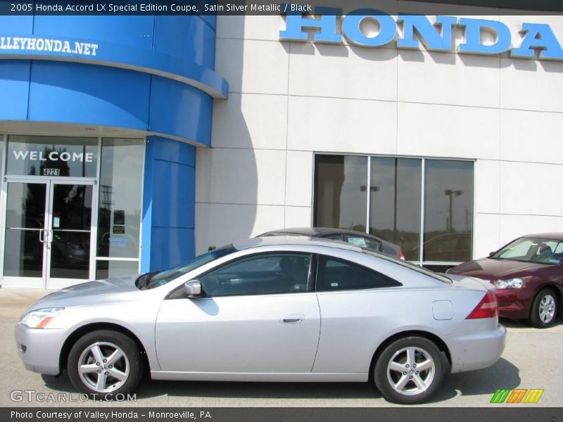 Satin Silver Metallic / Black 2005 Honda Accord LX Special Edition Coupe