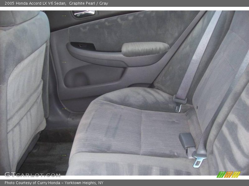 Graphite Pearl / Gray 2005 Honda Accord LX V6 Sedan