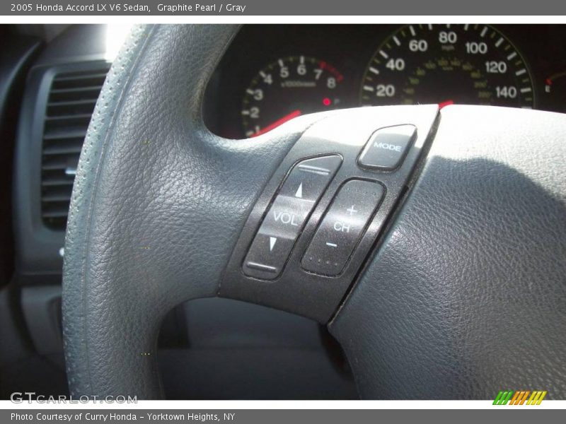 Graphite Pearl / Gray 2005 Honda Accord LX V6 Sedan