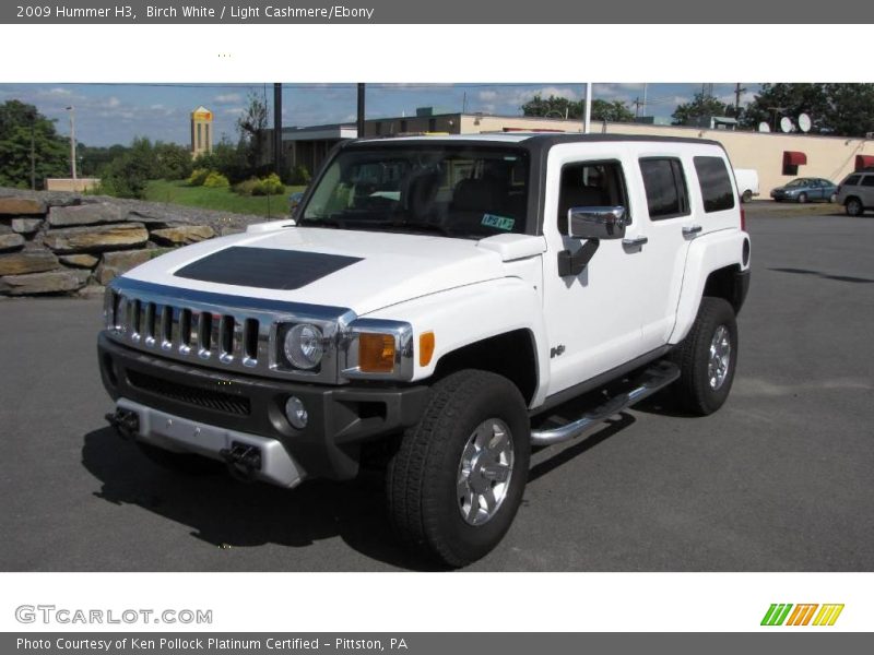 Birch White / Light Cashmere/Ebony 2009 Hummer H3