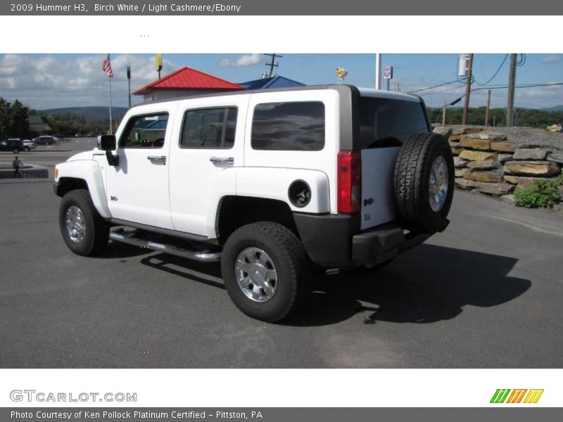 Birch White / Light Cashmere/Ebony 2009 Hummer H3