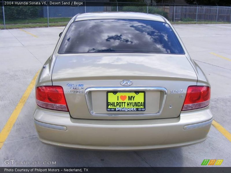 Desert Sand / Beige 2004 Hyundai Sonata V6