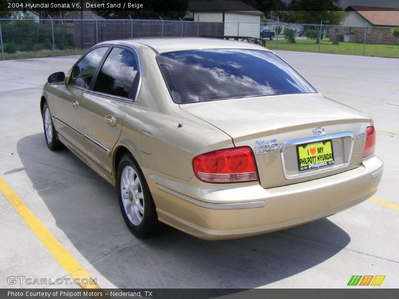 Desert Sand / Beige 2004 Hyundai Sonata V6