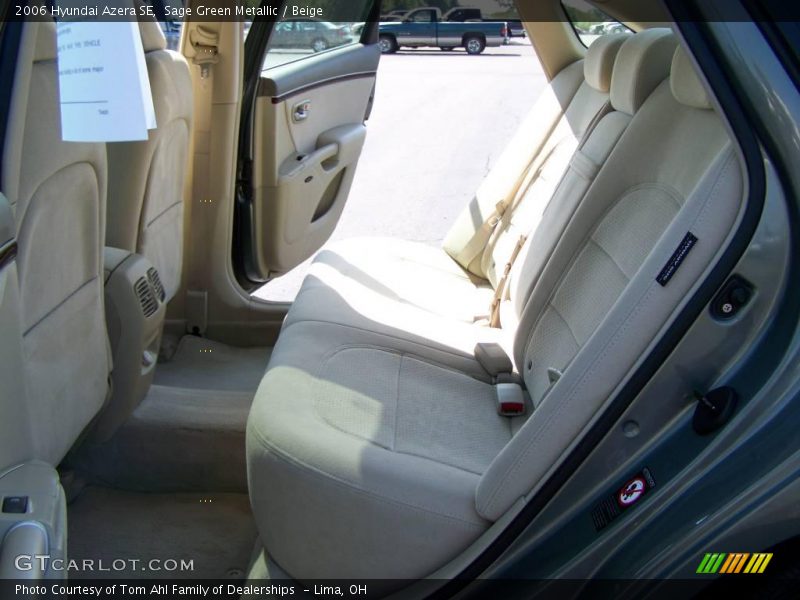 Sage Green Metallic / Beige 2006 Hyundai Azera SE