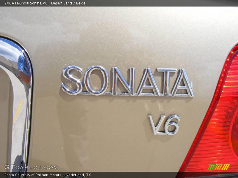 Desert Sand / Beige 2004 Hyundai Sonata V6