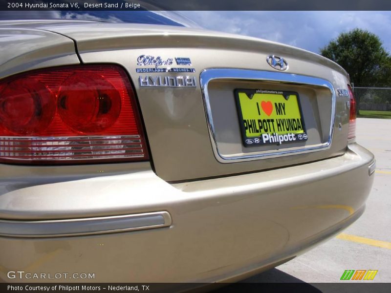 Desert Sand / Beige 2004 Hyundai Sonata V6