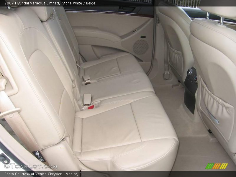 Stone White / Beige 2007 Hyundai Veracruz Limited