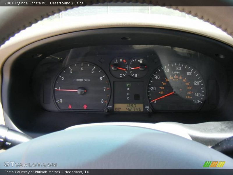 Desert Sand / Beige 2004 Hyundai Sonata V6