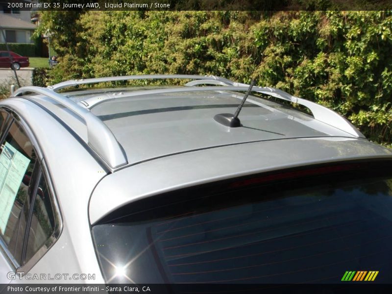 Liquid Platinum / Stone 2008 Infiniti EX 35 Journey AWD