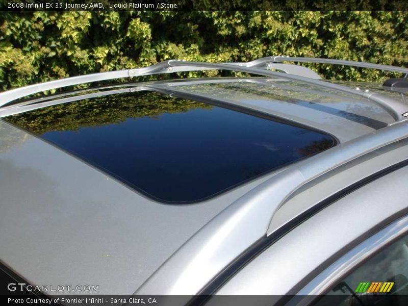 Liquid Platinum / Stone 2008 Infiniti EX 35 Journey AWD