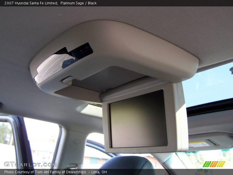 Platinum Sage / Black 2007 Hyundai Santa Fe Limited
