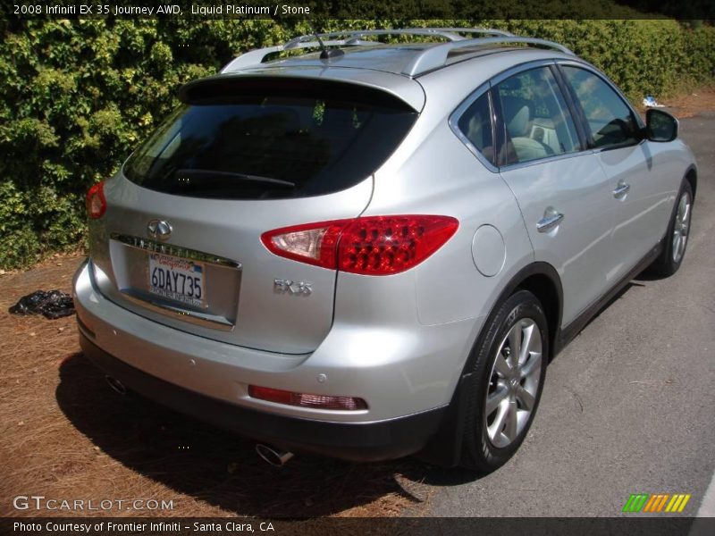 Liquid Platinum / Stone 2008 Infiniti EX 35 Journey AWD