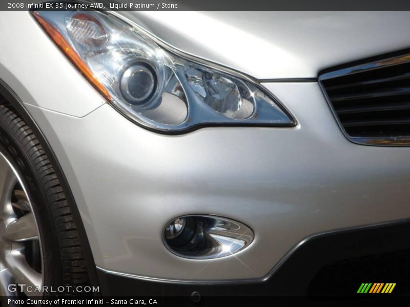 Liquid Platinum / Stone 2008 Infiniti EX 35 Journey AWD