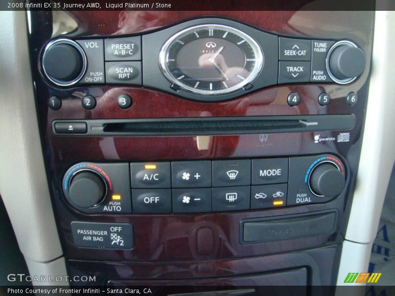 Liquid Platinum / Stone 2008 Infiniti EX 35 Journey AWD