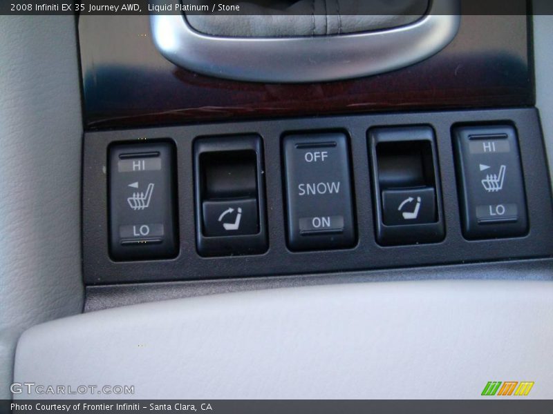 Liquid Platinum / Stone 2008 Infiniti EX 35 Journey AWD