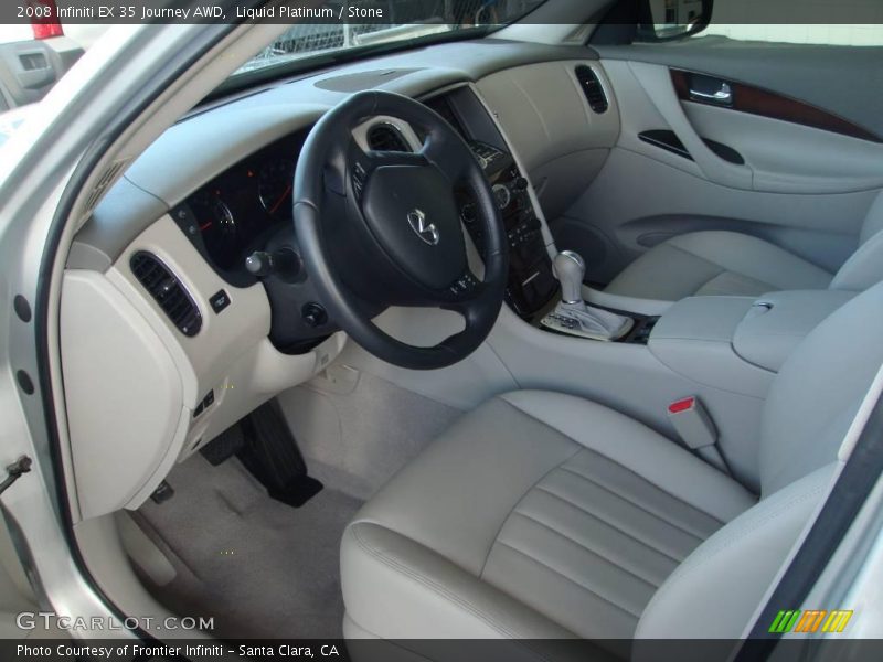 Liquid Platinum / Stone 2008 Infiniti EX 35 Journey AWD