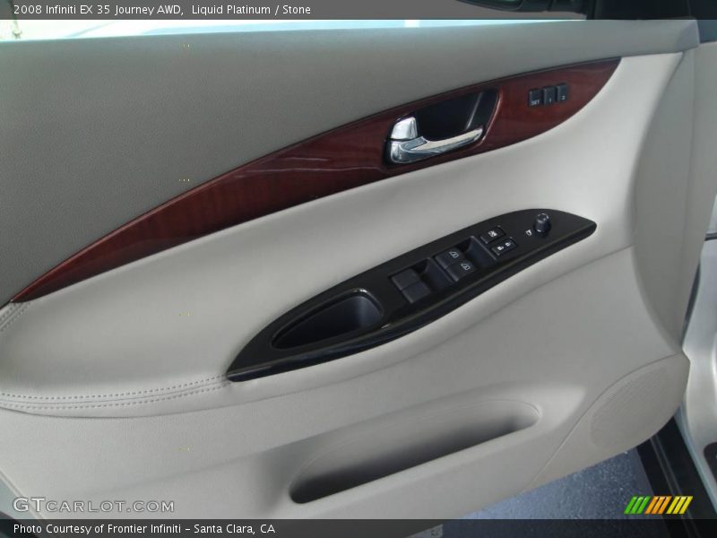 Liquid Platinum / Stone 2008 Infiniti EX 35 Journey AWD