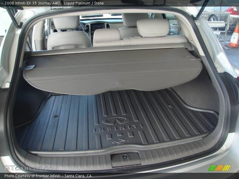 Liquid Platinum / Stone 2008 Infiniti EX 35 Journey AWD