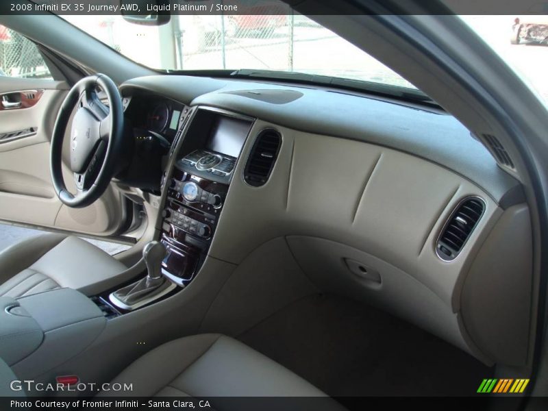Liquid Platinum / Stone 2008 Infiniti EX 35 Journey AWD