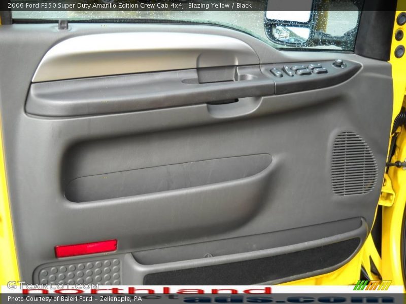 Blazing Yellow / Black 2006 Ford F350 Super Duty Amarillo Edition Crew Cab 4x4