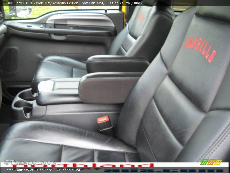 Blazing Yellow / Black 2006 Ford F350 Super Duty Amarillo Edition Crew Cab 4x4