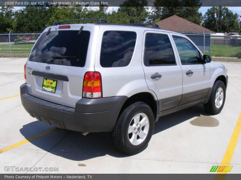 Silver Metallic / Medium/Dark Flint 2006 Ford Escape XLT
