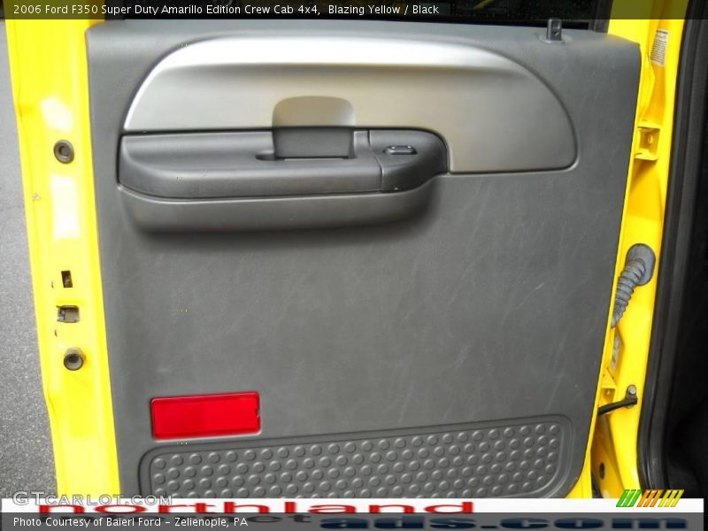 Blazing Yellow / Black 2006 Ford F350 Super Duty Amarillo Edition Crew Cab 4x4