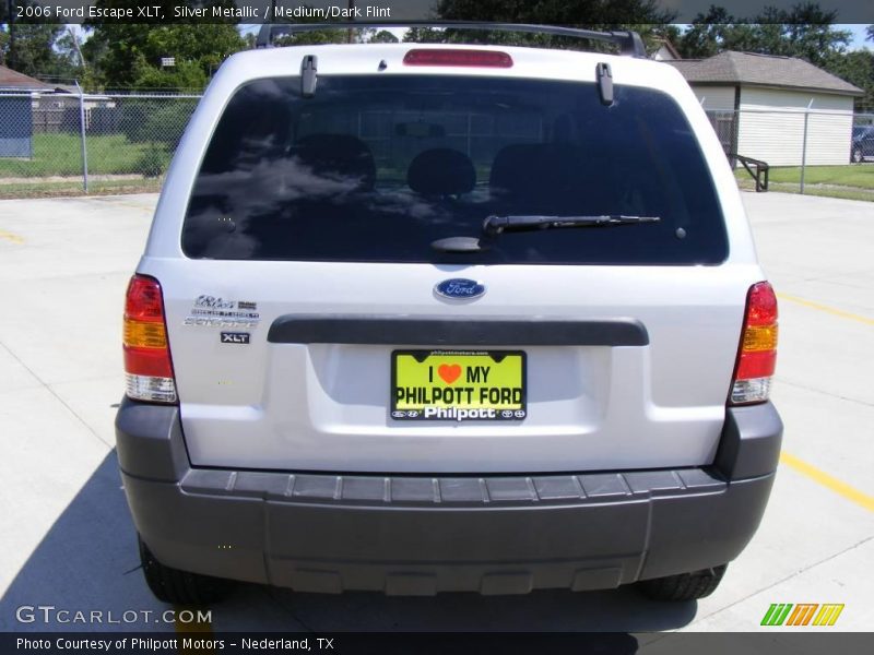 Silver Metallic / Medium/Dark Flint 2006 Ford Escape XLT