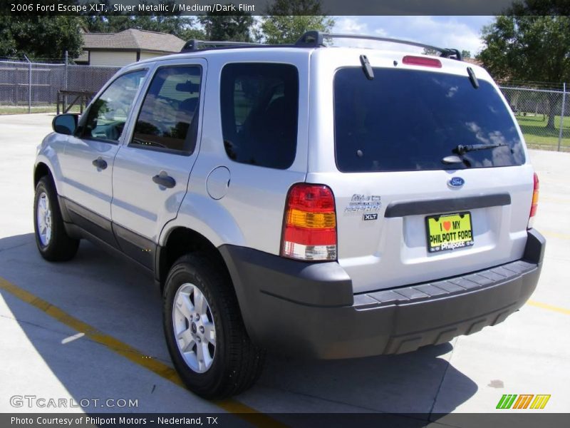 Silver Metallic / Medium/Dark Flint 2006 Ford Escape XLT