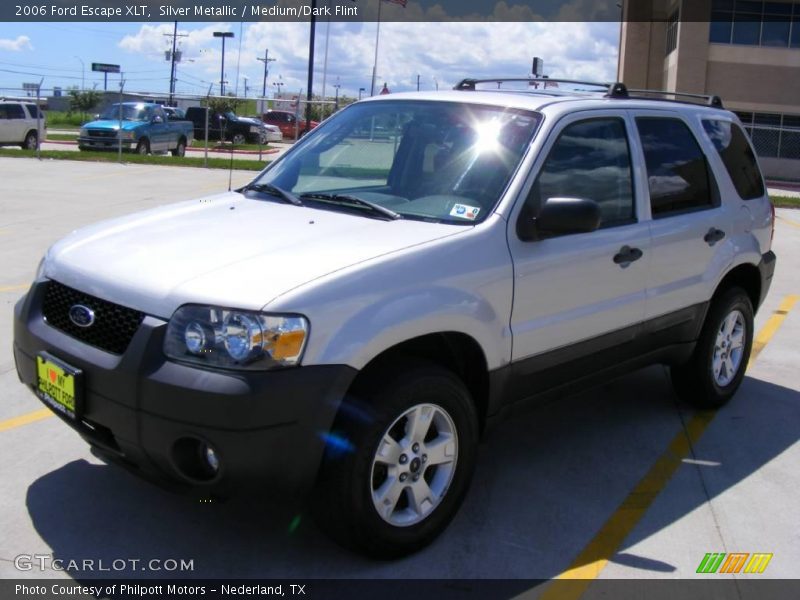 Silver Metallic / Medium/Dark Flint 2006 Ford Escape XLT