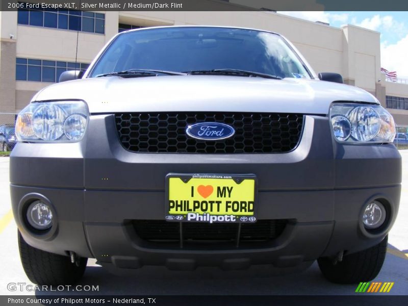 Silver Metallic / Medium/Dark Flint 2006 Ford Escape XLT