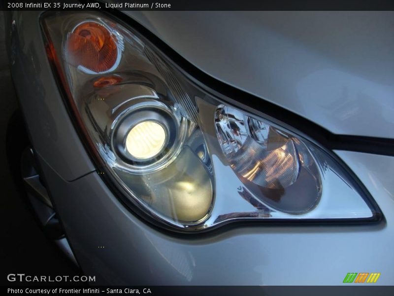 Liquid Platinum / Stone 2008 Infiniti EX 35 Journey AWD