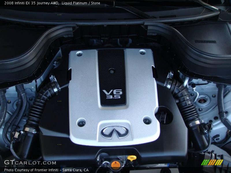 Liquid Platinum / Stone 2008 Infiniti EX 35 Journey AWD