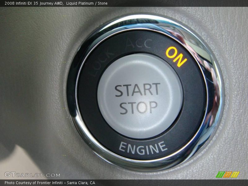 Liquid Platinum / Stone 2008 Infiniti EX 35 Journey AWD