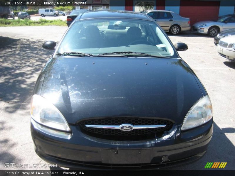Black / Medium Graphite 2003 Ford Taurus SE