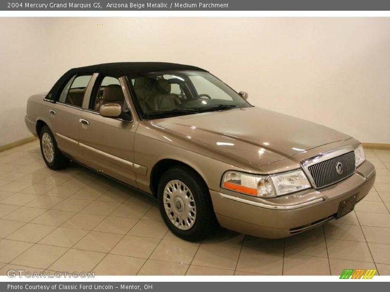 Arizona Beige Metallic / Medium Parchment 2004 Mercury Grand Marquis GS