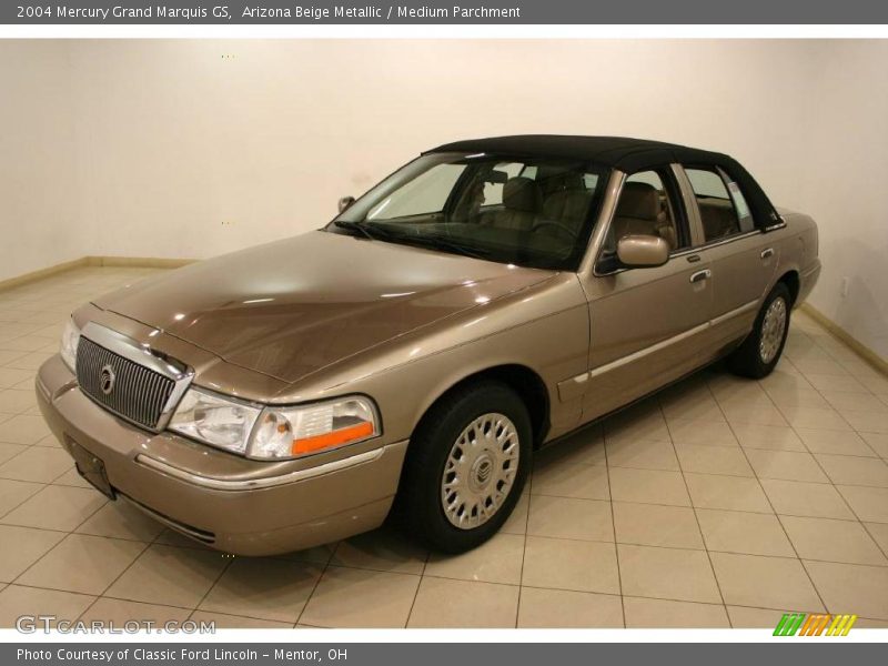 Arizona Beige Metallic / Medium Parchment 2004 Mercury Grand Marquis GS