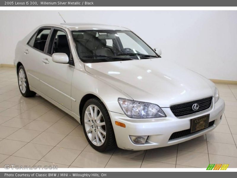 Millenium Silver Metallic / Black 2005 Lexus IS 300