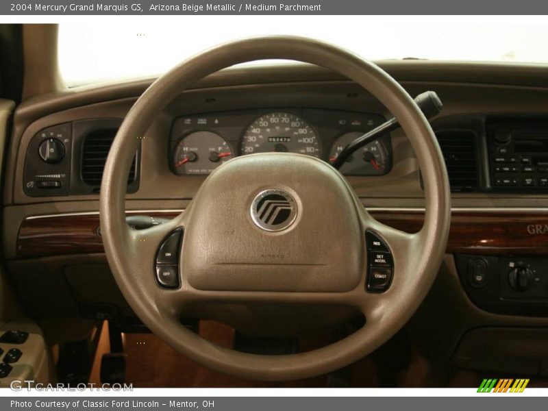 Arizona Beige Metallic / Medium Parchment 2004 Mercury Grand Marquis GS