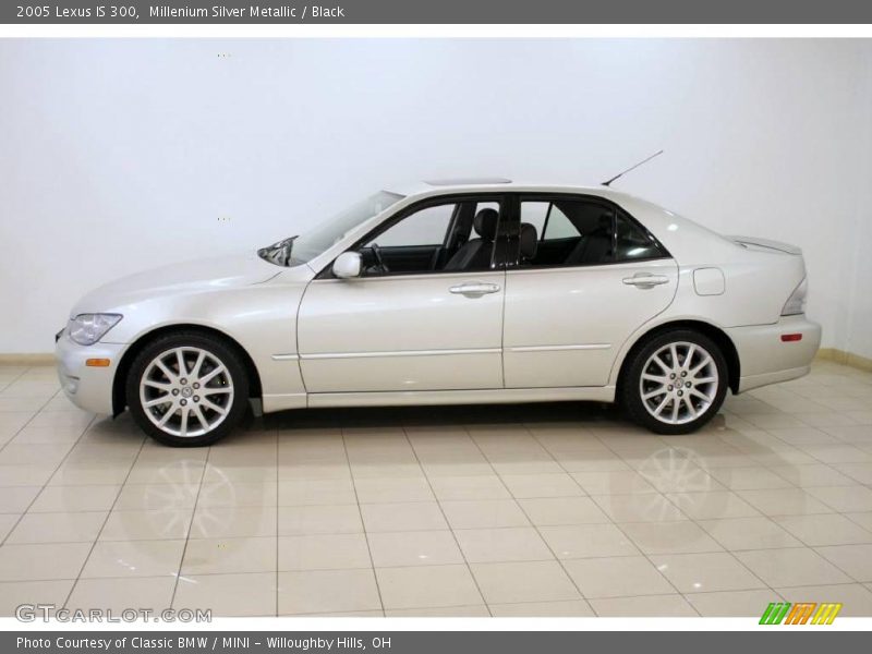 Millenium Silver Metallic / Black 2005 Lexus IS 300