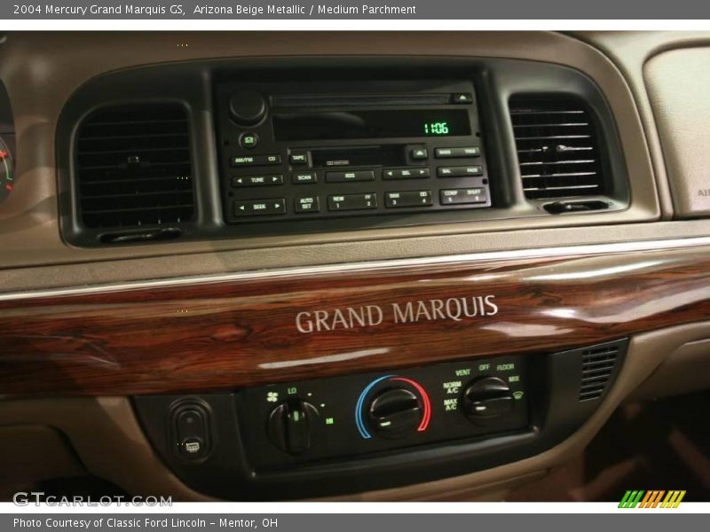 Arizona Beige Metallic / Medium Parchment 2004 Mercury Grand Marquis GS