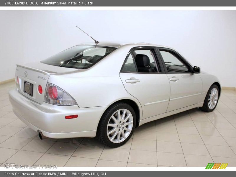 Millenium Silver Metallic / Black 2005 Lexus IS 300