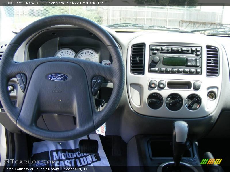 Silver Metallic / Medium/Dark Flint 2006 Ford Escape XLT