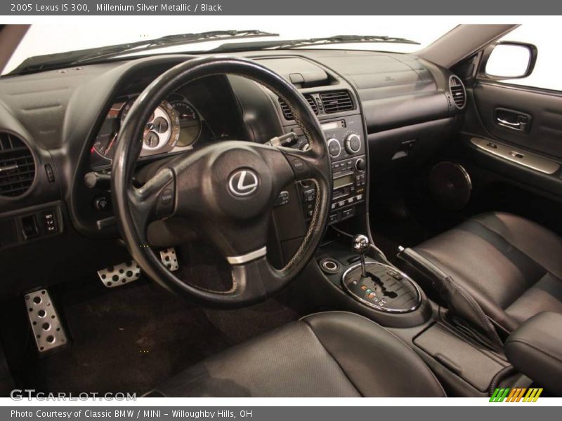 Millenium Silver Metallic / Black 2005 Lexus IS 300