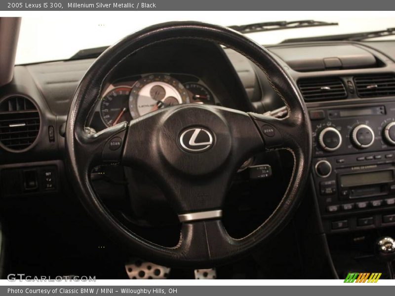 Millenium Silver Metallic / Black 2005 Lexus IS 300
